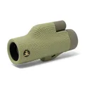 Nocs Provisions Field Tube 10x32 Wasserdichtes Monokular, 10X Vergrößerung Teleskop, Bak4 Prisma, Breites Sichtfeld für Vogelbeobachtung, Rucksackreisen & Wildtierbeobachtung - Ponderosa Green