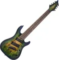 Cort KX508MS MBB 8 Saiter E-Gitarre Multi Scale Fishman Fluence Modern Pickups