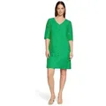 Betty Barclay Spitzenkleid Damen mit V-Ausschnitt grün 42