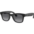 Ray-Ban Meta Smart Glasses Wayfarer RW4006 Matt Schwarz/Graue Polarisation - Schwarz