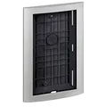 Bticino, UP-Abdeckrahmen und Modulträger für Audio-/Video-Türstation LINEA 3000, kombinierbar mit 2-moduligen UP-Kasten, Rahmen ZAMAK, B × H × T: 139 × 220 × 16 mm, 343061