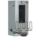ITA Elektrischer Räucherofen 7002 - Premium Räucherschrank aus Edelstahl 81 cm mit Elektroheizung & Sichtfenster - Qualität Made In EU Direkt vom Hersteller - Smoker zum Kalträuchern & Heißräuchern