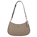 Guess Noelle II Schultertasche 29cm #GUE-HWBG96_72180 (latte logo-brown)