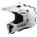 LS2 MX700 Subverter Evo II Solid Motocross Helm, weiss, Größe XS für Männer