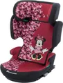 Bebeconfort Disney Hera i-Fix, Kindersitz, 3,5–12 Jahre, Miss Minnie Klappbarer Kindersitz, Leicht (4,4 kg), 14 Kopfstützenpositionen, Fun Minnie