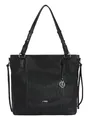 L.CREDI Jana Shopper Black