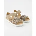 Superfit Sparkle Sandale Obermaterial: Leder braun 32 EU