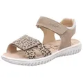 Superfit Sparkle Sandale (1-tlg) beige|braun 32 EU