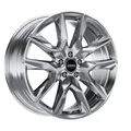 1x RONAL RONAL R71 platinum silver 8.5Jx20 5x112 ET20
