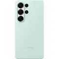 Samsung Galaxy S25 Ultra Backcover aus Silikon Mintgrün