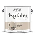 Schöner Wohnen Designfarbe Bunte Wandfarbe Dispersionsfarbe 2,5 Liter