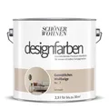 Wandfarbe Schöner Wohnen Designfarben Feinmatt 1L/2.5L Hochdeckend Farbwahl