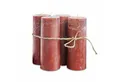 Mirabeau Stumpenkerze Kerze 4er Set Homel rostrot (4er Set, 4er Set), none
