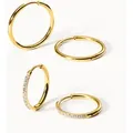PURELEI Lovely Glitter Ohrring-Set mit Zirkonia Steinen
