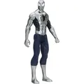 Spiderman gepanzert Silber Titan Held Figurka 30 cm