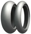 Satz Michelin Power Slick 2 200/55 ZR17 78W + 120/70 ZR17 58W NHS Rennreifen Set