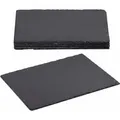 Relaxdays Schieferplatte 6er Set Schiefer Anthrazit Beschriftbar 40 cm x 30 cm x 0,9 cm 2,2 kg