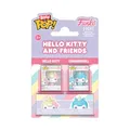 Funko Pop! Bitty 2er-Pack: Sanrio – Hello Kitty & Cinnamoroll – 2,2 cm – Sammlerstück – Geschenkidee – Partytüten Strumpf – Tortenaufsatz