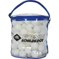 TT-Ball JADE POLY 40+,white,144 pcs. in transp. Carrybag