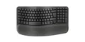 Wave Keys Büro Tastatur RF Wireless + Bluetooth (Graphit)