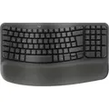 Logitech Wave Keys Tastatur RF Wireless + Bluetooth QWERTZ Deutsch Graphit (920-012283)