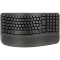 Logitech 920-012283 PC-Tastatur (Kabellos, Ergonomisch) schwarz