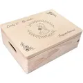 Creative Deco Holzkiste Erinnerungsbox Hochzeit Geschenkkiste, Natur 40 x 30 x 14 cm