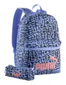 PUMA Phase Backpack Rucksack Rucksack Intense Lavender - Animal AOP