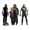 SC4581 WWE The Undertaker Pappaufsteller mit DREI Ablagen, Höhe 31 cm, ideal für WWE-Themen, Partys, Geburtstage und Fans, Raumdekorationen und Veranstaltungen