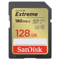 SanDisk SDXC Extreme V30 UHS-I U3, Class 10 Speicherkarte 128 GB 180MB/s