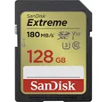 Sandisk Extreme SDXC 128GB - Speicherkarte - schwarz externer Speicher (128 GB)