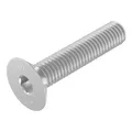 SECCARO Senkschraube M12 x 60 mm, Edelstahl V2A VA A2, DIN 7991 / ISO 10642, Innensechskant, 20 Stück