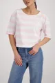 Monari Sweatshirt Sweatshirt Basic Ringel Regular fit mit Streifen