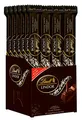 Lindt Schokolade LINDOR Bitter-Schokoladen-Sticks | 24 x 37 g Schokoladenriegel | Mit zartschmelzender Bitter-Schokoladenfüllung mit 60% Kakao | Pralinen-Geschenk | Schokoladen-Geschenk | Großpackung