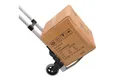 HOMCOM Sackkarre Handkarre Stapelkarre, (Transportkarre, 1-St., Transportkarre klappbar), Silber 41 x 38.5 x 100 cm