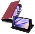 Cadorabo Handyhülle für Sony Xperia Z3 Hülle Sony Xperia Z3, Hülle Schutzhülle mit Standfunktion, Magnetverschluss und Kartenfach