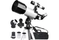 LuxusKollektion Achromatischer Refraktor Teleskop für Erwachsene Kinder Anfänger 70mm Aperture 400mm Refraktor