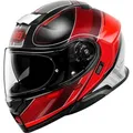 Shoei Neotec 3 Sharpen, Klapphelm - Schwarz/Rot/Weiß - XXL