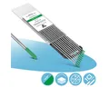 STAHLWERK Stabelektroden 10 x WIG Wolfram Schweißelektroden Grün 2,4 mm, (Packung), Universalelektrode für nahezu alle Anwendungen bis 160 A.