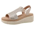 Tom Tailor Sandale - Damen - Gr. 38 - silber