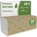 Kimberly-Clark Papierhandtücher Kimberly Clark Hostess Natura, Zick-Zack-Falzung, 2-lagig, 20 x 180 Blatt, Rec... (20x) (K6811)