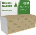 Kimberly Clark Kimberly-Clark® Papierhandtücher Hostess™ Natura™ 6811, Zick-Zack-Falzung, 2-lagig, 20 x 180 Blatt, Recyclingpapier, grau 133069