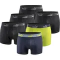 PUMA Boxershorts Puma 6er Pack Herren Basic Limited Edition bunt L