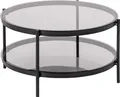 Design Scandinavia Bayonne Couchtisch, 79 cm, schwarz