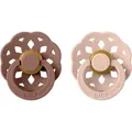 BIBS Boheme Natural Rubber Size 1: 0+ months Schnuller Woodchuck / Blush 2 St.