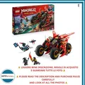 Lego 71844 ninjago Fahrzeug Ninja Umwandelbar 2 Moto +1 Flugzeug Mit 6 Minifigur