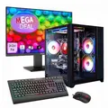 Hyrican GAMEMAX MegaDeal Infinity Mini BK SET2698 7796 Ryzen 7 5700X 16GB/1TB SSD RTX 5060Ti Win11 + MSI PRO MP2412 Monitor 60cm (24")