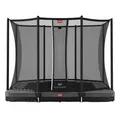 BERG Trampolin Ultim Favorit InGround 280 Grey inkl. Sicherheitsnetz Comfort