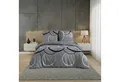 Buymax Bettwäsche Wave, Bettgarnitur, Bettbezug Set, Biber, 2 teilig, 100% Baumwolle