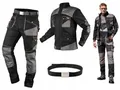 NEO TOOLS Profi HD Slim Arbeits-Set, Bundhose & Jacke, Oxford-Verstärkt, Hohe Flexibilität und Komfort, Inkl. Gürtel, Kniepolstertaschen und Reflektoren
